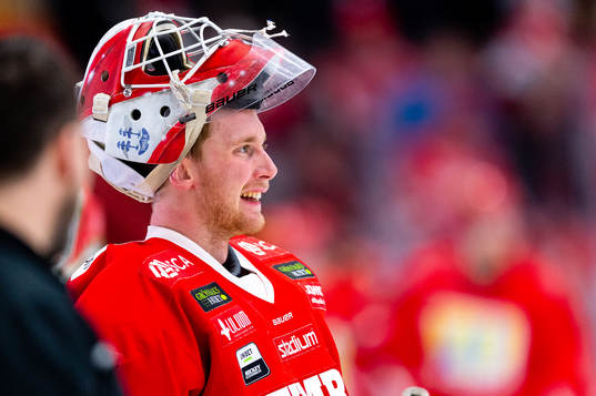 Timrås målvakt Victor Brattström