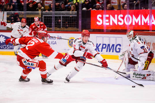 Timrås Christoffer Jansson och Modos Fredrik Olofsson