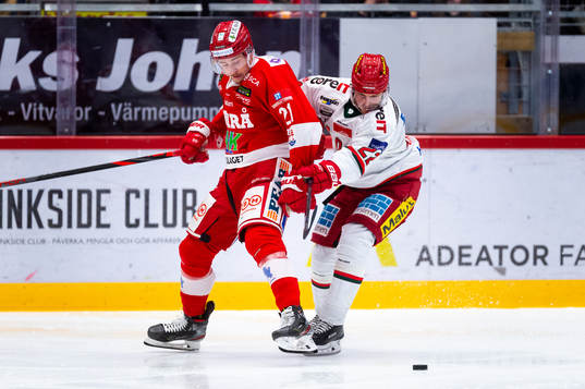 Timrås Sebastian Kaijser och Modos Jonathan Johansson