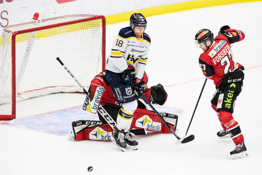 s Joakim Andersson mot Malmö Redhawks Christoffer Forsberg