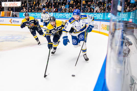 s Alexander Bergström och Leksands Daniel Gunnarsson