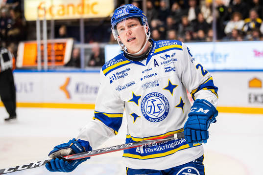 Leksands Patrik Zackrisson deppar