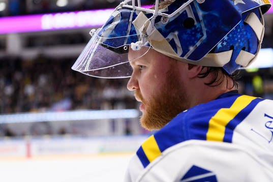 Leksands målvakt Janne Juvonen