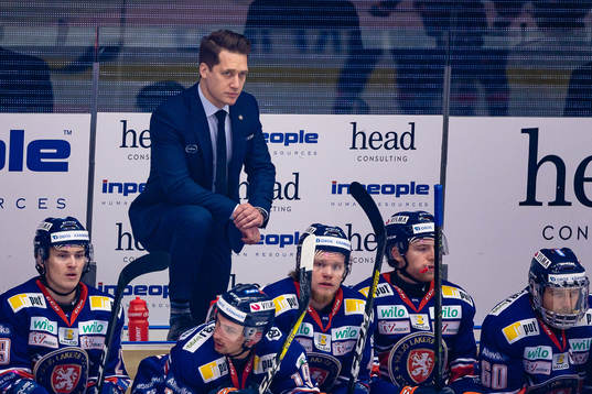 Växjös tränare Sam Hallam