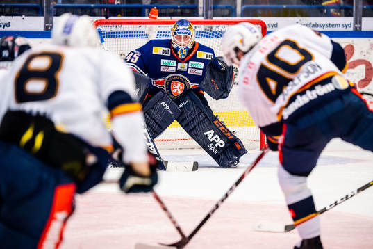 Växjös målvakt Viktor Andrén