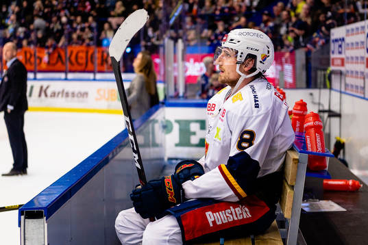 Djurgårdens Anton Hedman deppar