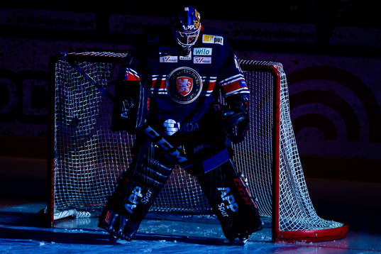 Växjös målvakt Viktor Andrén