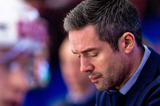 Djurgårdens assisterande tränare Jörgen Bemström deppar