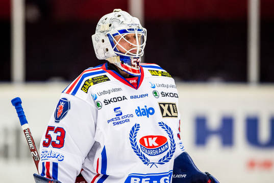Oskarshamns målvakt Fredrik Pettersson-Wentzel