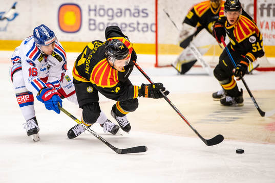 Oskarshamns Arsi Piispanen och Brynäs Nicklas Danielsson