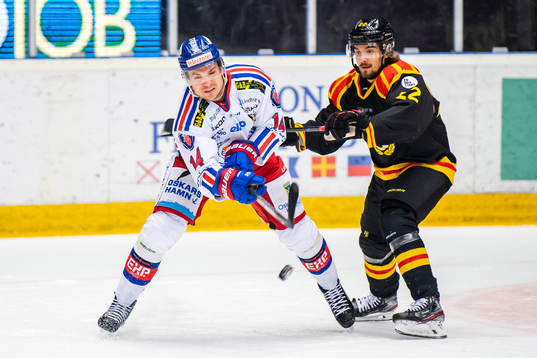 Oskarshamns Pontus Netterberg och Brynäs Adam Brodecki