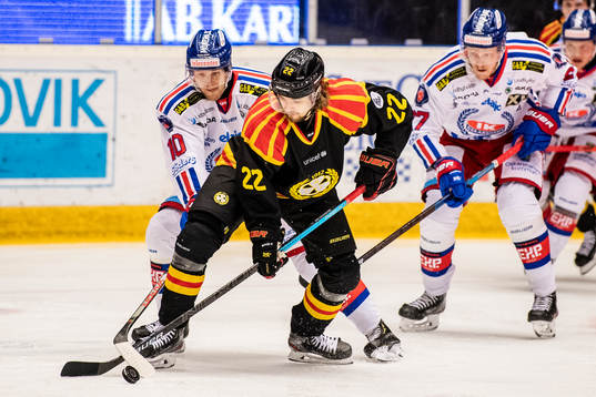 Oskarshamns Nicklas Heinerö och Brynäs Adam Brodecki