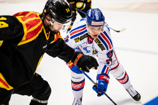 Brynäs Johan Alcén och Oskarshamns Jonas Engström