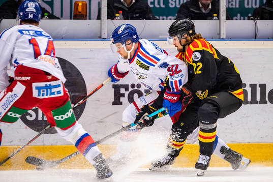Oskarshamns Markus Modigs och Brynäs Adam Brodecki