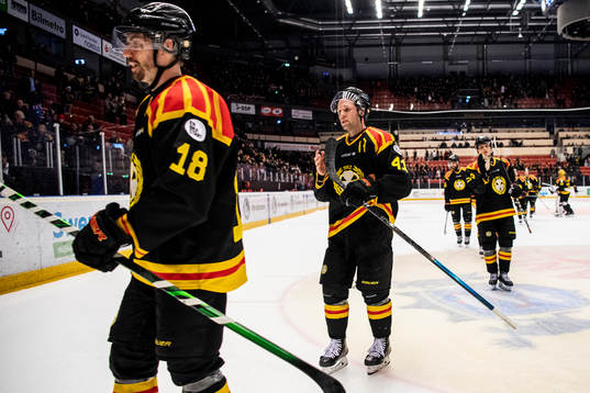 Brynäs Anton Rödin och Greg Scott deppar