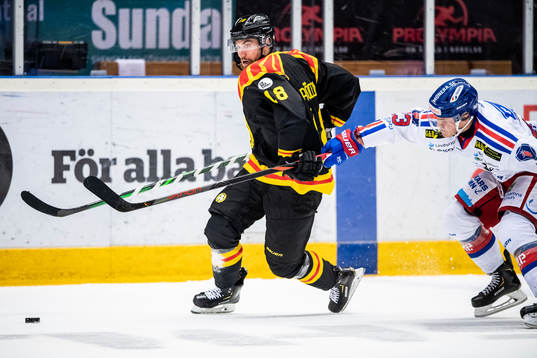 Brynäs Anton Rödin och Oskarshamns Johan Johnsson