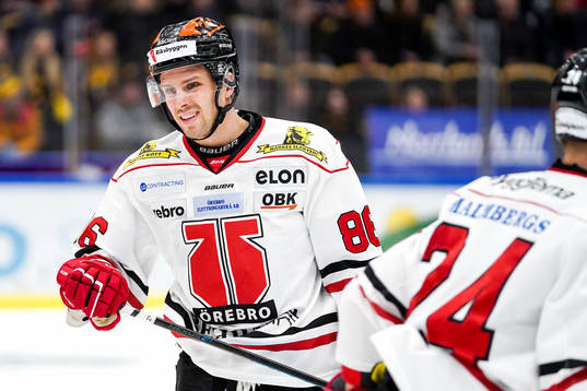 Örebros Mathias Bromé deppar
