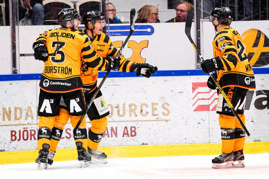 Skellefteås Niclas Burström, Robin Alvarez och Andreas