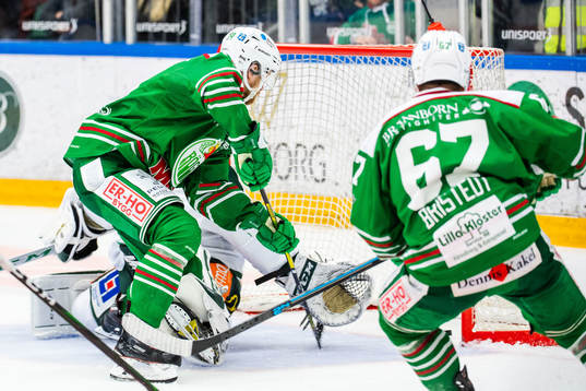 Rögles Ted Brithén gör det matchavgörande 1-0 målet i