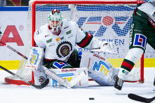Frölundas målvakt Johan Mattsson