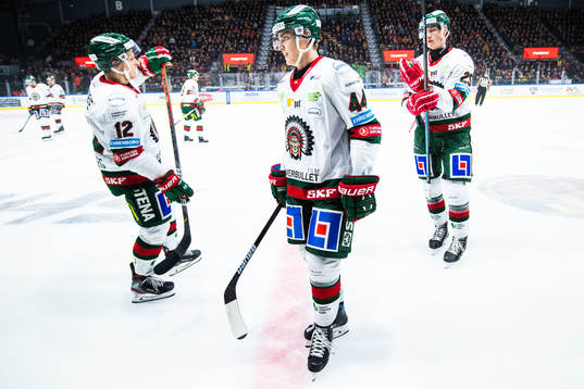 Frölundas Jacob Peterson deppar