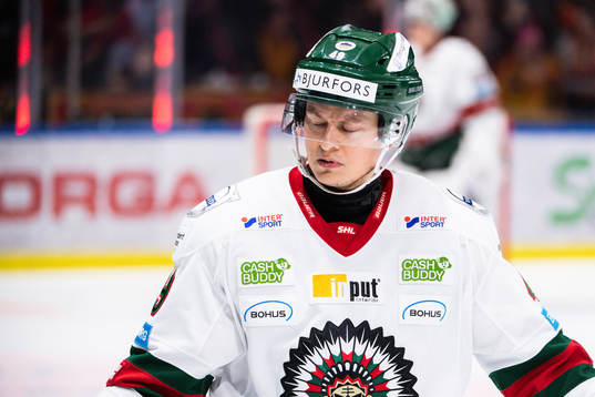 Frölundas Rhett Rakhshani deppar