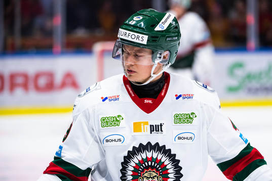 Frölundas Rhett Rakhshani deppar