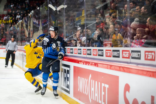 Lassi Thomson of Finland and Oskar Bäck of Sweden