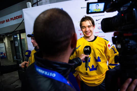 Alexander Holtz of Sweden