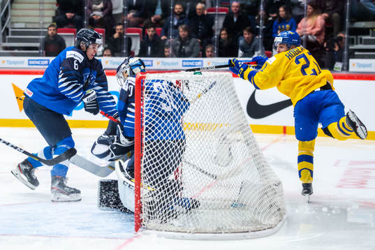 Bläddra bland fler bilder av 2020 IIHF World Junior Championship, day 1, Sweden - Finland