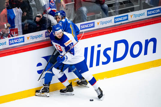 Dominik Jendek of Slovakia and Andrey Buyalskiy of