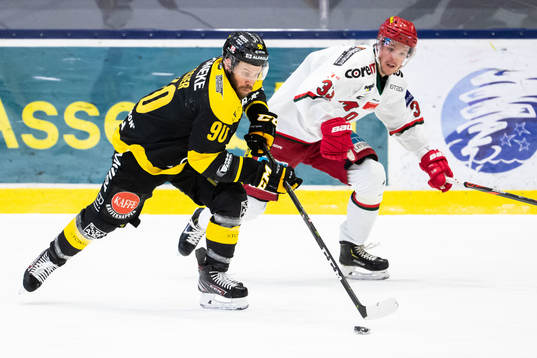 Västerås Kelsey Tessier och Modos Victor Berglund