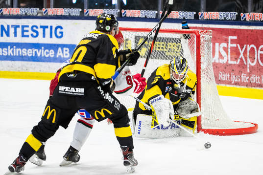 Västerås målvakt Emil Kruse