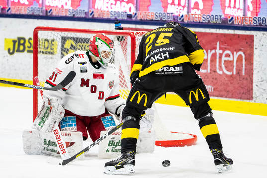 Modos målvakt Linus Lundin