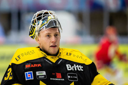 Västerås målvakt Emil Kruse