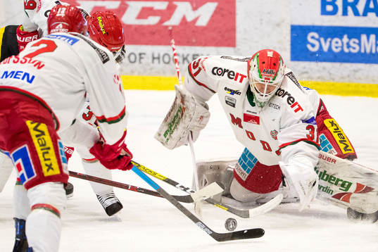 Modos målvakt Linus Lundin