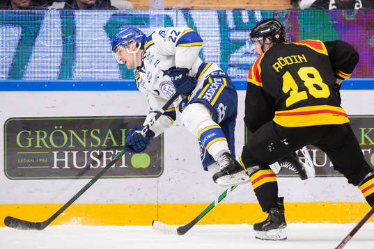 Leksands Sebastian Wännström och Brynäs Anton Rödin