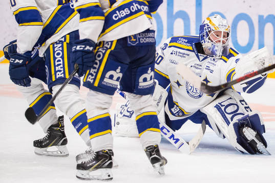 Leksands målvakt Janne Juvonen