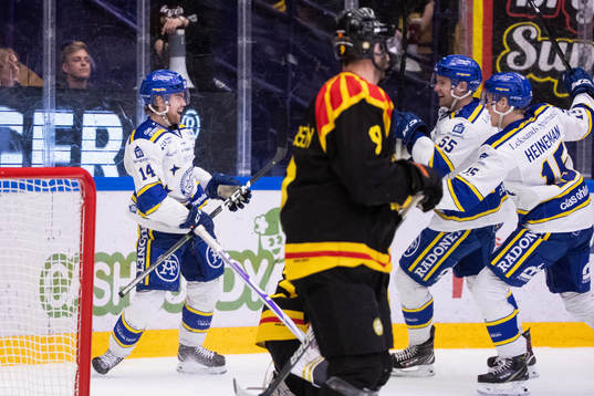 Leksands Oskar Lang jubel