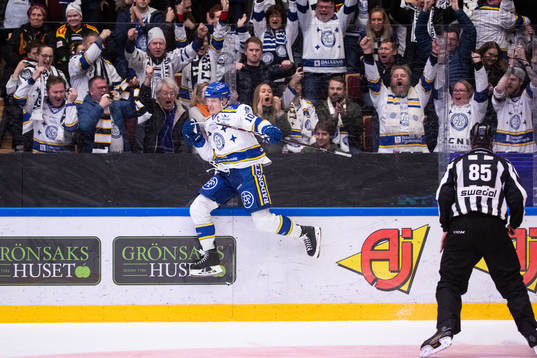 Leksands Martin Karlsson jublar