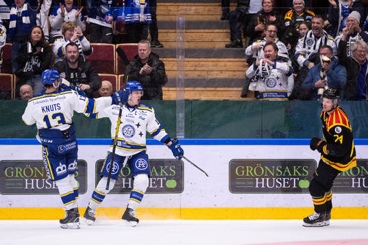 Leksands Martin Karlsson jublar