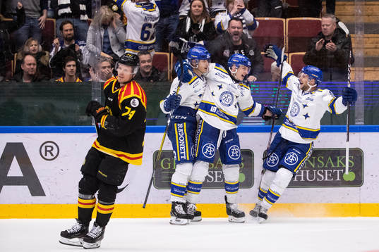 Leksands Martin Karlsson jublar