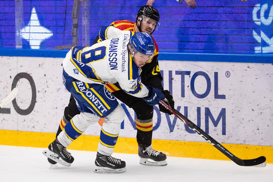 Leksands Filip Johansson och Brynäs Emil Molin