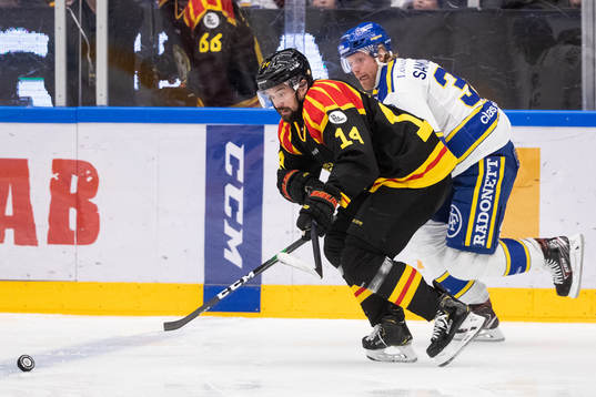 Brynäs Johan Alcén och Leksands Philip Samuelsson