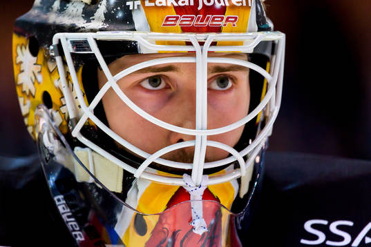 Luleås målvakt Joel Lassinantti