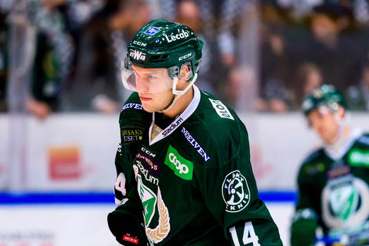Färjestads Victor Ejdsell deppar