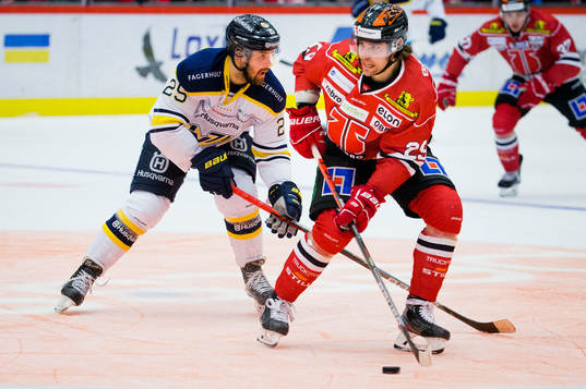 s Axel Holmström och Örebros Ludvig Rensfeldt