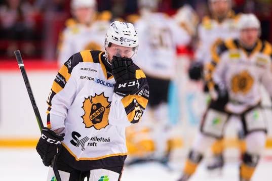 Skellefteås Tuomas Kiiskinen deppar