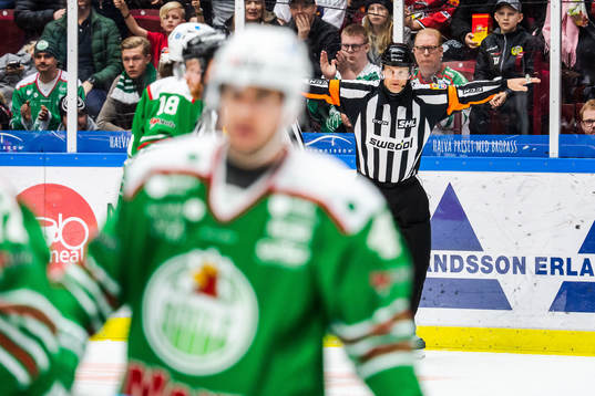 Domaren dömmer bort Malmö Redhawks 1-1 mål
