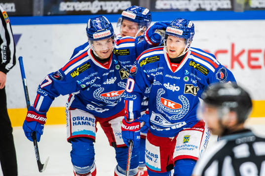 Oskarshamns Nicklas Heinerö jublar